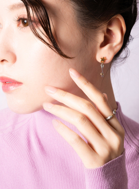 Palnartpoc原创小蛇星星戒指