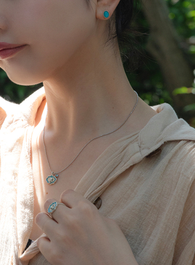 Palnartpoc狮子大象斑马手作戒指