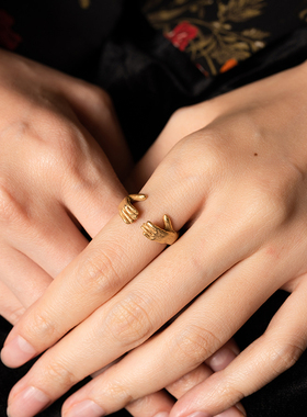 Palnartpoc原创手作设计手戒指