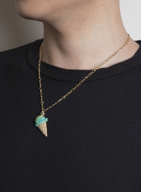 Palnartpoc手作意式冰淇淋项链