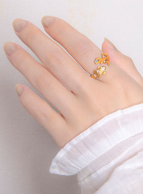 Palnartpoc原创大西洋小鱼戒指