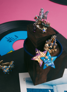 Palnartpoc手作原创城市猫项链