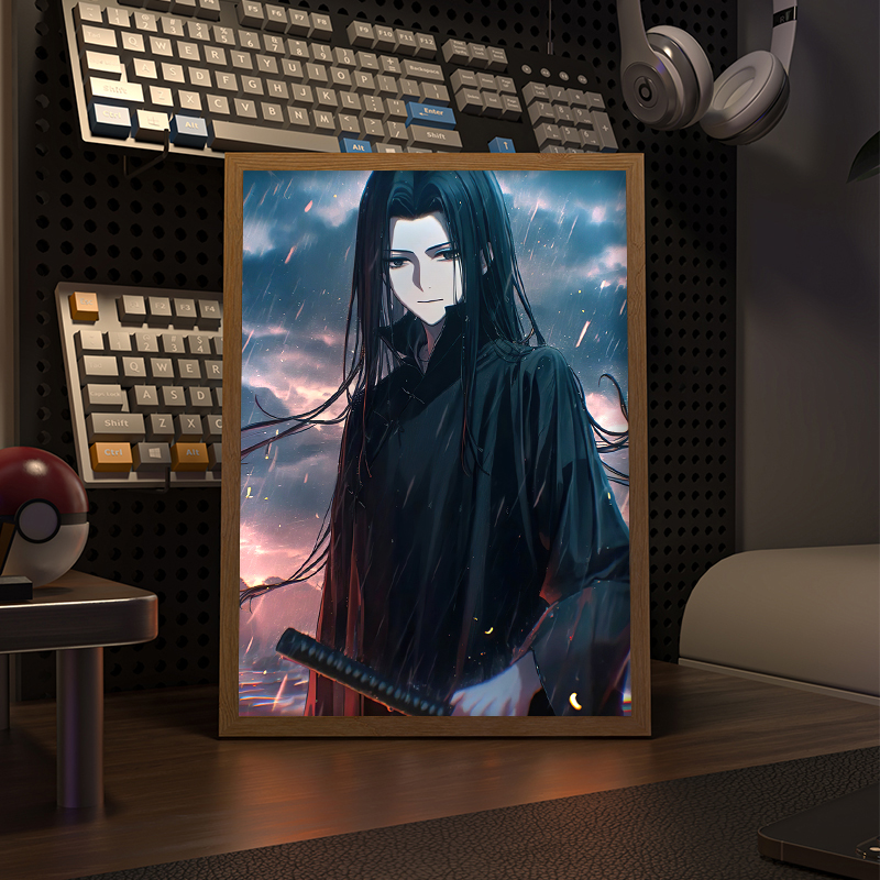 蛊真人灯光画大爱仙尊古月方源周边手办小夜灯生日礼物桌面摆件 - 图2