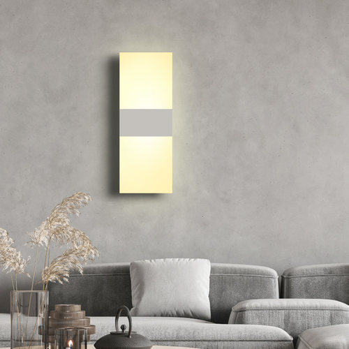 卧室床头灯壁灯现代简约客厅背景墙壁灯过道走廊创意北欧led灯具 - 图0