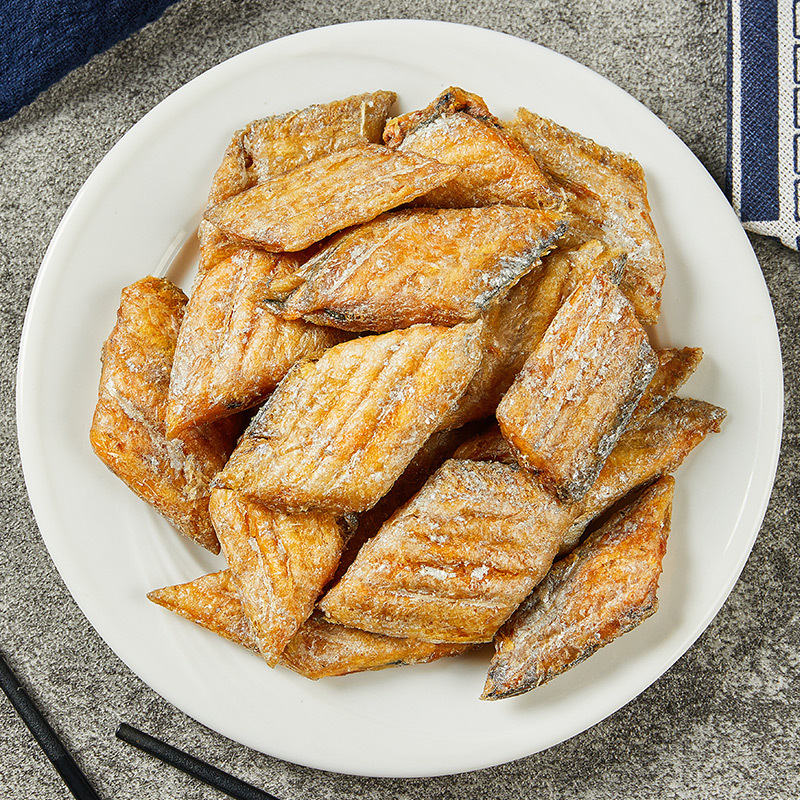 带鱼酥即食香酥小鱼干特产小吃孕妇解馋零食海味海鲜干货休闲食品 - 图2