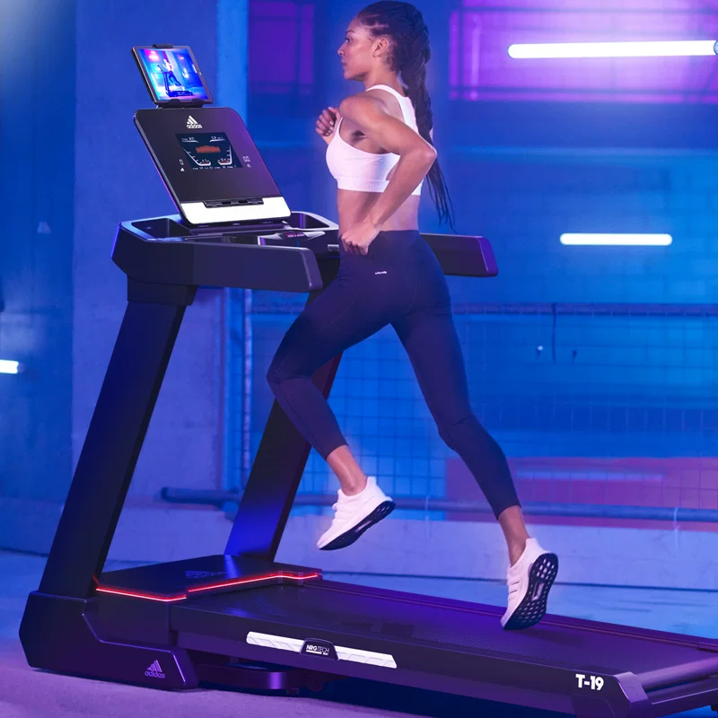 Adidas, smart stepper, foldable equipment for gym, for running, 19x