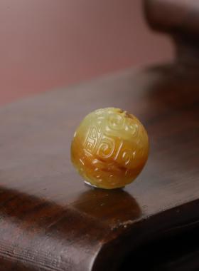 苏工天然新疆和田玉籽料手串