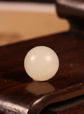 洒金皮散珠珠子哥圆珠和田玉籽料