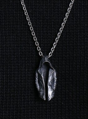 日本coss koko银欧美暗黑风刺客斗篷风衣吊坠复古朋克项链男潮