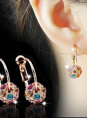 1 Pair Magnetic Slimming Earrings Lose Weight Body Relaxatio
