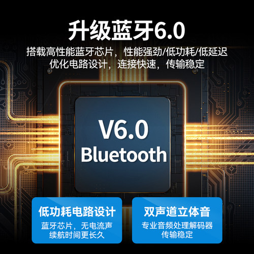 蓝牙接收器6.0老式音箱音响功放机专用aux改装转无线蓝牙音频模块 - 图0