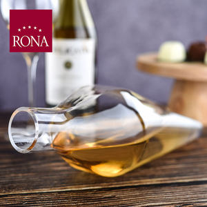 RONA香槟白葡萄酒醒酒器手工吹制可放入冰桶快速冰酒侍酒师分酒器