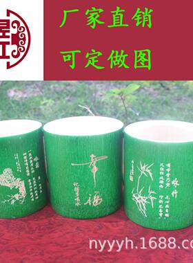 景区好卖工艺品竹杯子竹制品大号