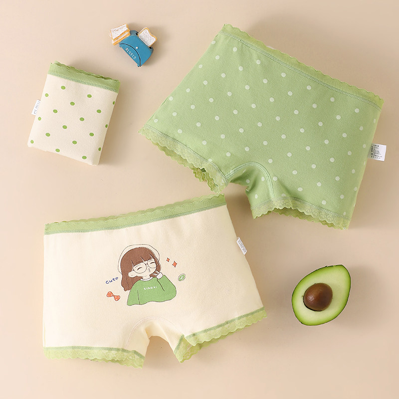 女童纯棉内裤平角短裤女宝宝三角底裤学生四角中大童全棉不夹屁屁,淘宝优惠券,粉丝福利购,淘宝优惠卷