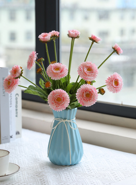 金盏菊仿真花室内装饰花艺摆件