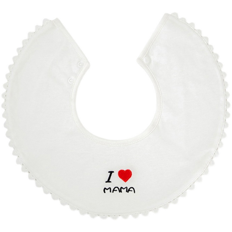 INS style baby cotton mouth towel waterproof bib