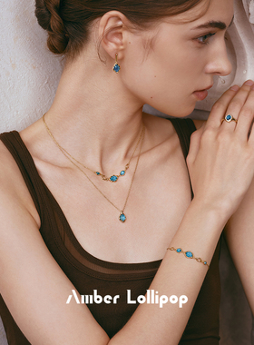 AmberLollipop托帕石手链