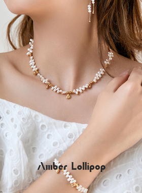 安铂洛利虎眼石吊坠项链女