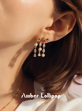 安铂洛利珍珠吊坠项链