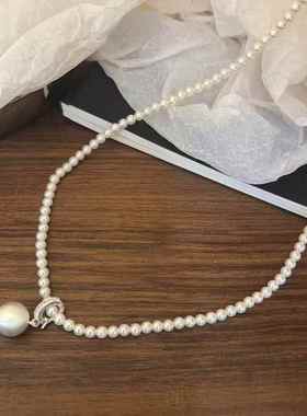 多巴胺渐变绿色彩色天然石项链