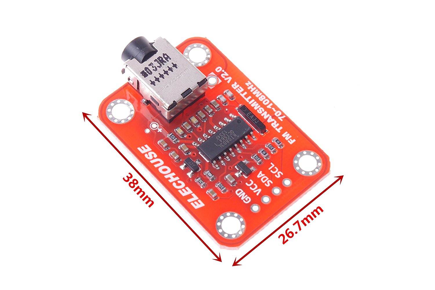 E模块收发射机电台创建FMRadioTransmitterModule。音