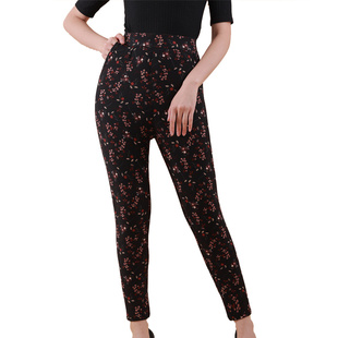 【久牧人】加绒加厚女士驼绒裤