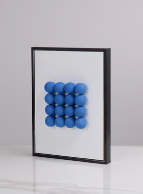 现代简约立体装饰画客厅沙发背景墙壁挂画样板房玄关画