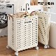 Foldable dirty clothes basket large capacity storage basket dirty clothes basket