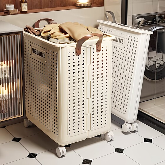 Foldable dirty clothes basket large capacity storage basket dirty clothes basket