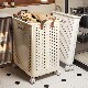 Foldable dirty clothes basket large capacity storage basket dirty clothes basket