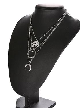 Fashion multilayer necklace female Bohemian choker 欧美项链