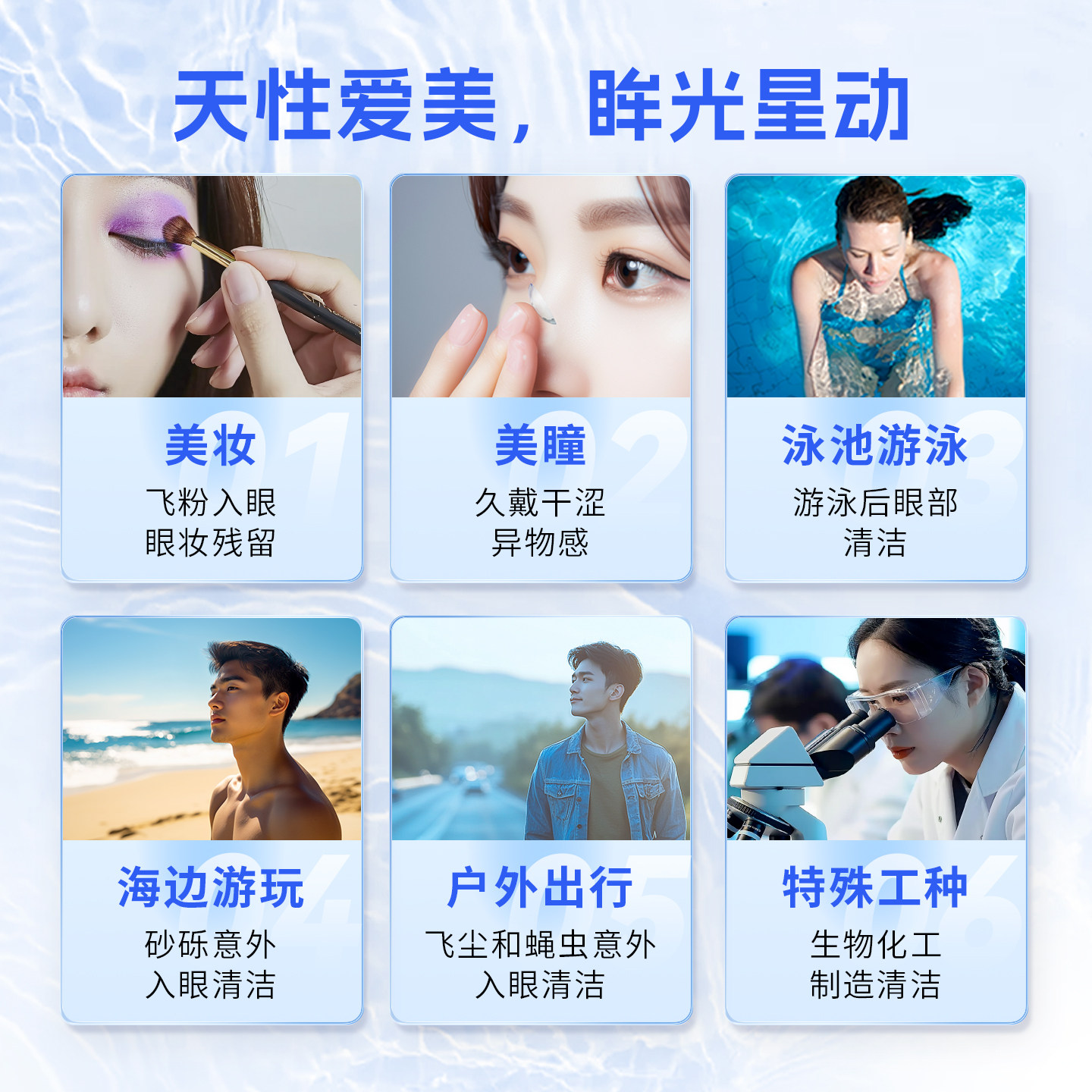 星目之源洗眼液喷雾无防腐剂清洁眼部护理液洗眼睛水清洗眼部