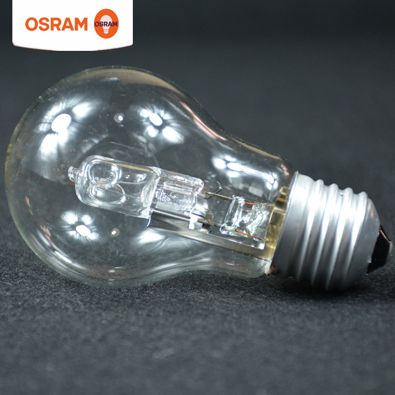 OSRAM欧司朗46W卤素灯泡可调光透明E27球泡台灯吊灯卤钨灯64543A - 图2