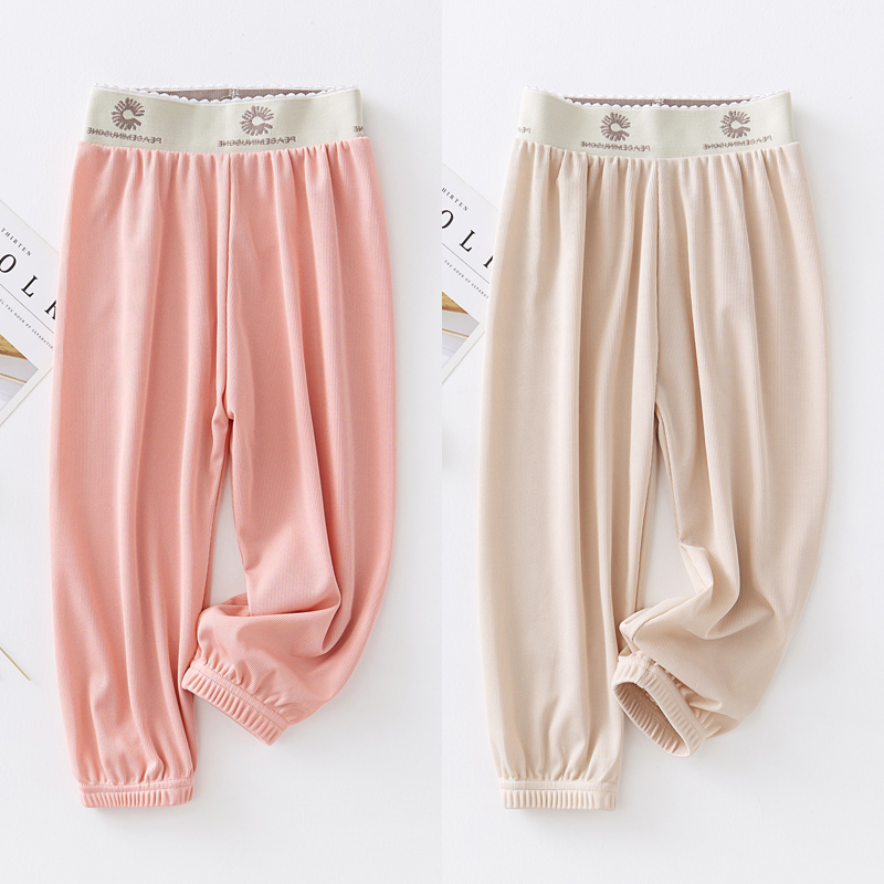 女童束脚裤洋气宽松儿童防蚊裤