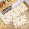 Kitchen floor mat diatom mud absorbs water, quickly dries, absorbs oil and is non-slip