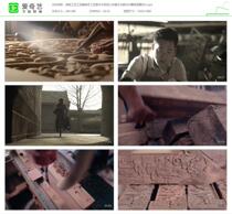 Traditional craftsmanship craftsmanship craftsmanship production of carpenter craftsmanship Non-cultural production of wood carving video material