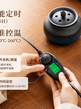 智能电熏香炉定时调温防干烧沉香