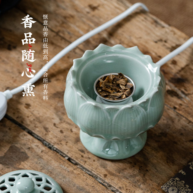 Taiwan temperature control chip electronic aromatherapy stove with regular temperature adjustment