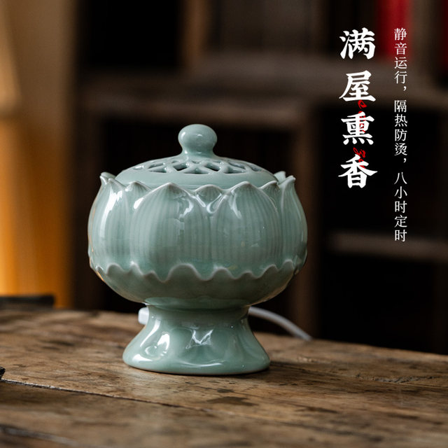 Taiwan temperature control chip electronic aromatherapy stove with regular temperature adjustment