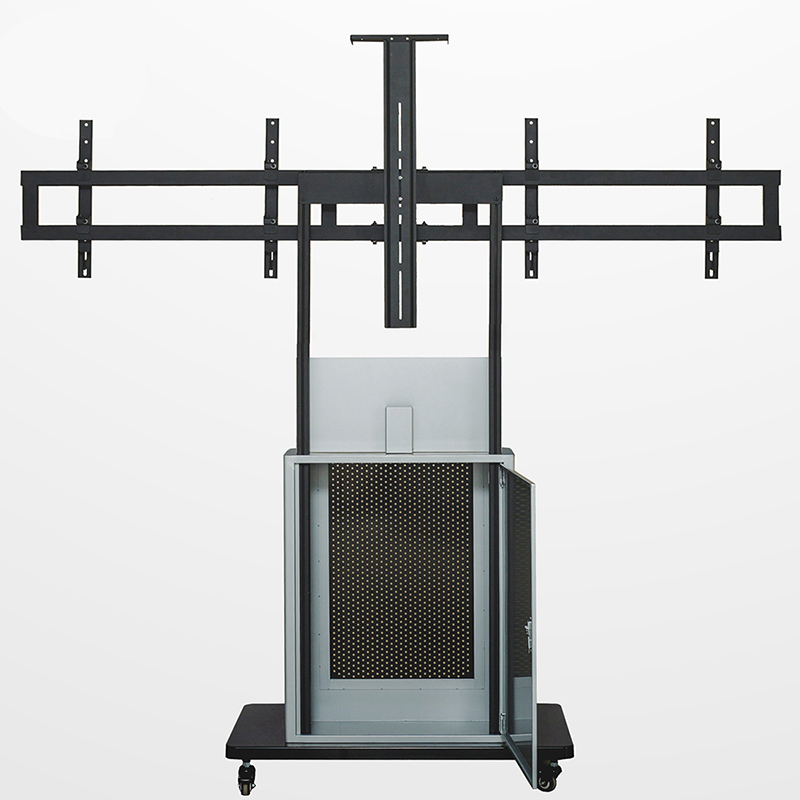 CASVET灿盛CS55-2D双屏箱体移动电视挂架一体机视频会议通用支架 - 图2