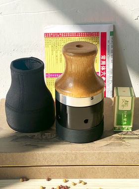 砭石艾灸罐美容院专用禅香灸珍珠灸丹灸丸艾炙器具刮痧家用通阳罐
