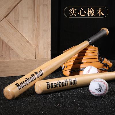 Baseball I Stick Thickening Anti-Body Weapon Woody B Defense Solid On-board Baseball Bat Solid Wood Hardwood Baseball