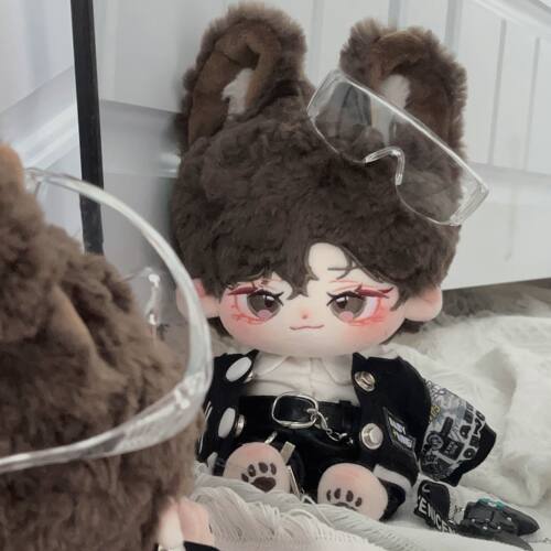 BABYRING 配件酷哥辣妹男女款通用20cm棉花娃娃娃用衣服套装配饰 - 图1