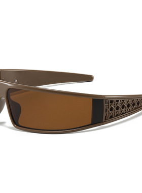 日本george melis发箍墨镜女连体高级感时髦风镜凹造型防紫外线