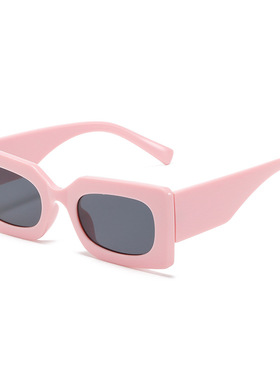 日本george melis新款方框太阳镜 欧美时尚糖果色眼镜 个性ins