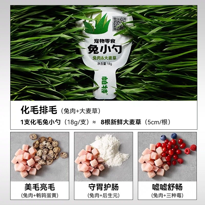 帕特兔小勺猫用主食罐餐盒小勺餐包湿粮猫条零食猫罐头18g10支,淘宝优惠券,粉丝福利购,淘宝优惠卷