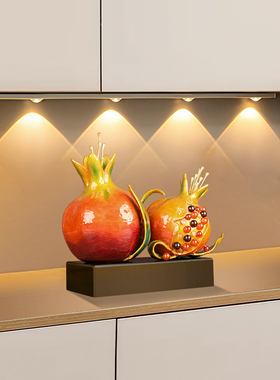 多子多福石榴铜摆件工艺品