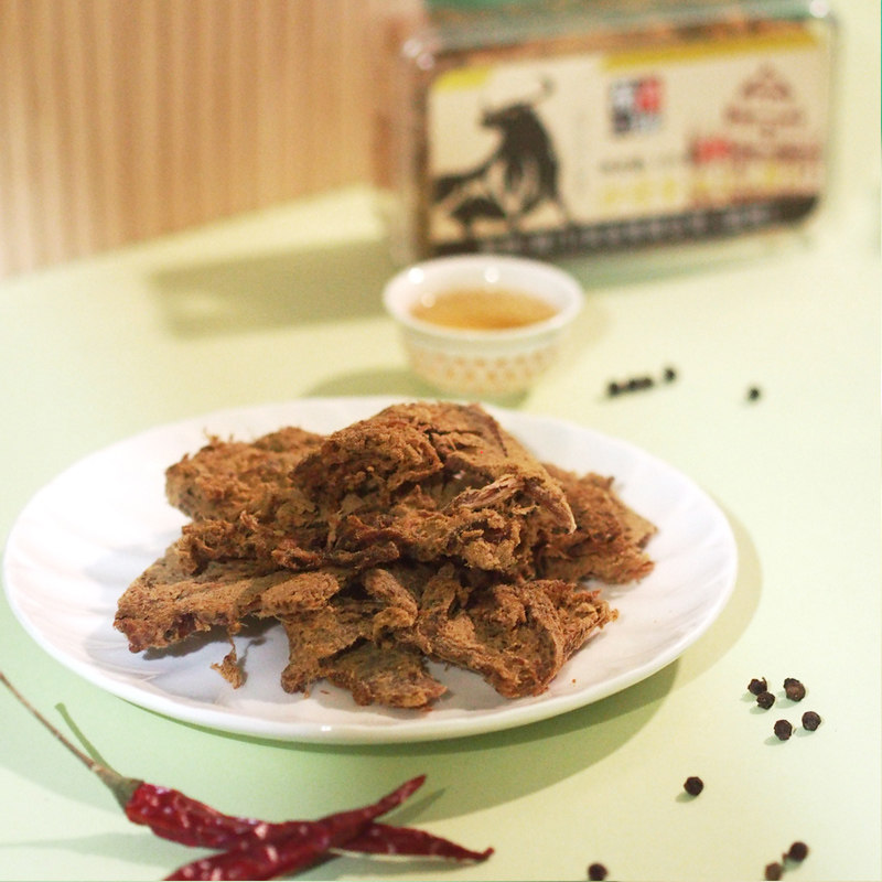 葡钜官方旗舰店牛肉干香辣牛肉粒 葡钜牛肉类