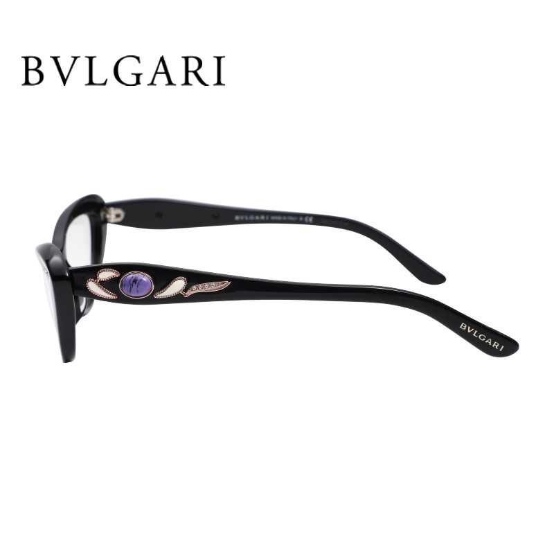 Bvlgari/宝格丽光学眼镜氛围感美式猫眼板材框ins风近视镜架4052B - 图1