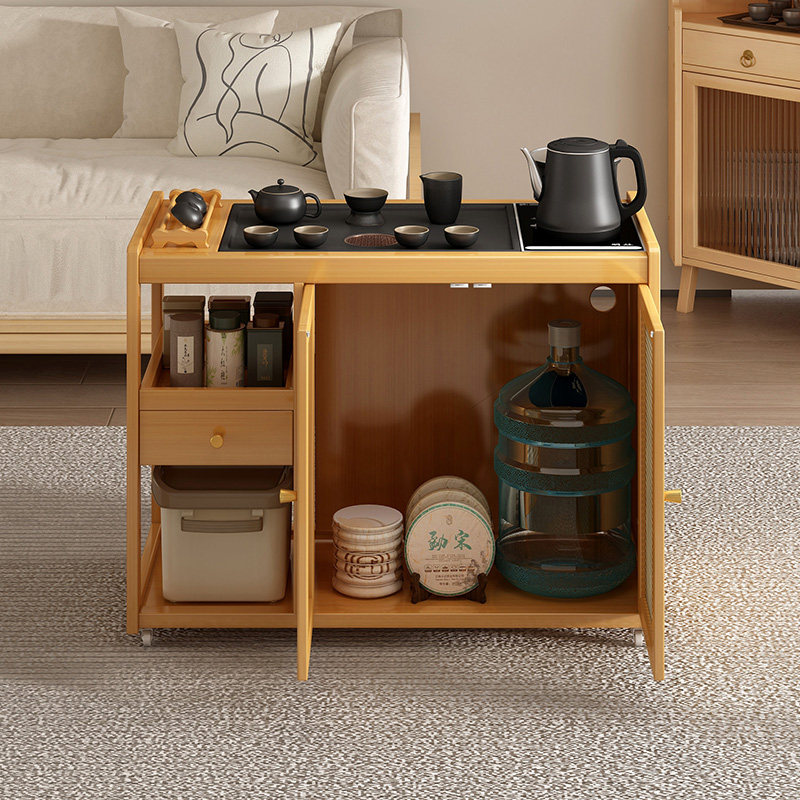 茶桌客厅家用茶几可移动小茶台烧水壶一体沙发边几非实木阳台边柜,淘宝优惠券,粉丝福利购,淘宝优惠卷